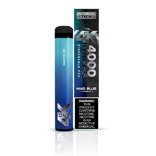 Uno 4K | 4000 Puff Disposable Vape | 23 Flavors