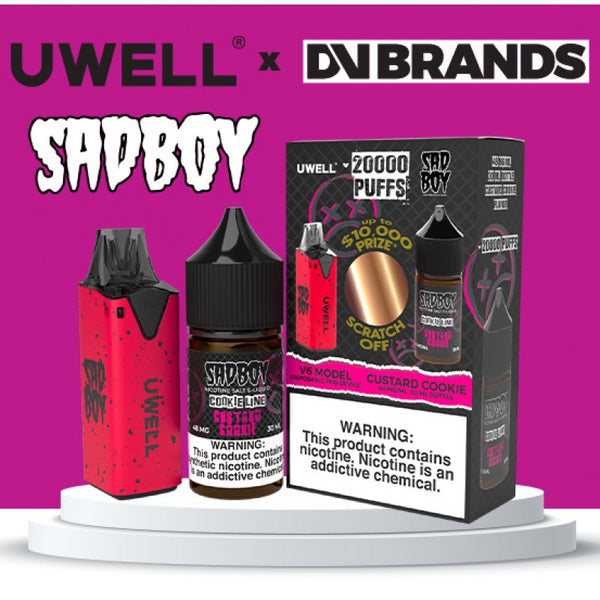 Uwell V6 Collaboration Refillable Disposables with 30ml of Juice